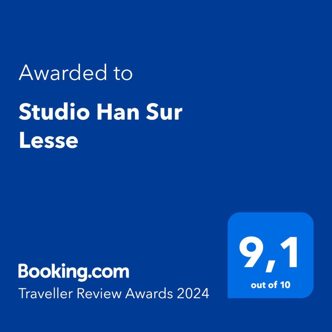 한수르레세 Studio Han Sur Lesse 아파트 외부 사진